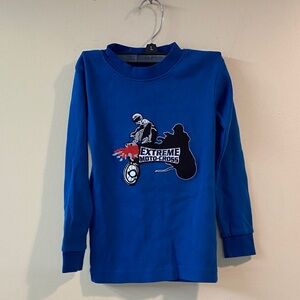 Kirkland Signature Kids Blue Extreme Moto-Cross Shirt